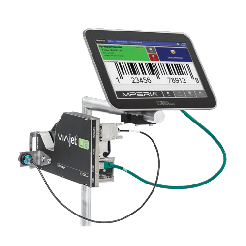 Marcatura e codifica a getto d'inchiostro alta definizione a cartucce sistema completo