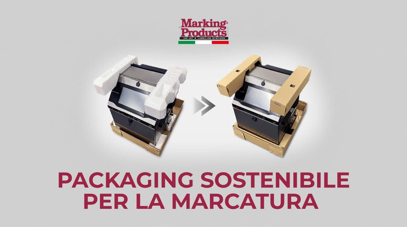stampante a getto d’inchiostro continuo packaging sostenibile