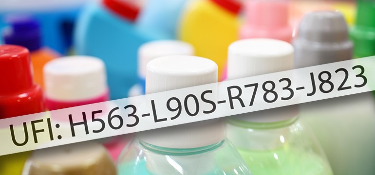 UFI Code o Codice UFI denominato identificatore unico di formula (Unique Formula Identifier), è un codice alfanumerico di 16 caratteri che sarà obbligatorio indicare sull'etichetta di tutti i prodotti classificati come pericolosi per la salute.